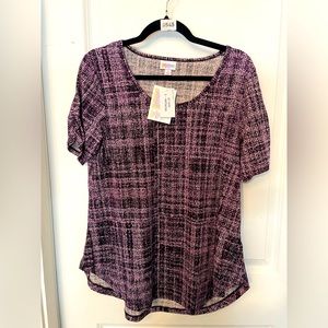 LuLaRoe small purple Morgan